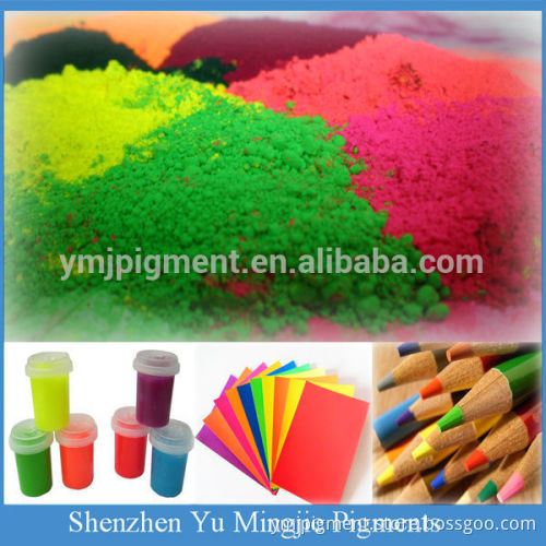 Fluorescent Pigment Powder For Paper Coating